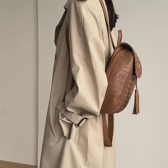 rucksack kroko optik
