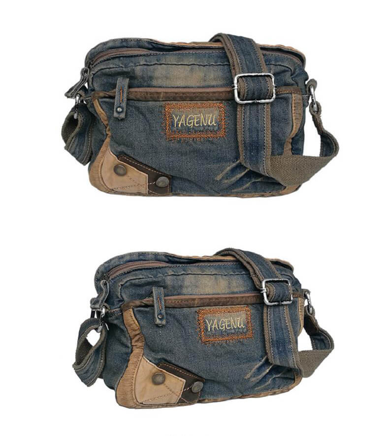 jeans umhängetasche herren