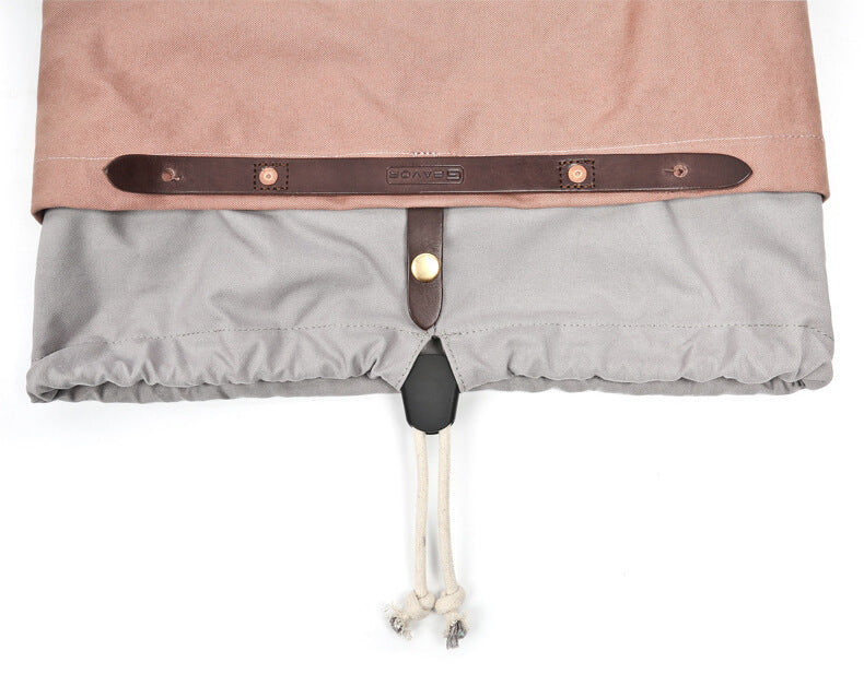 Rucksack Damen aus Canvas Laptopfach für freizeit und Uni in 2 Farben