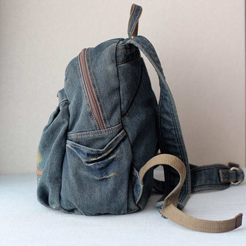Rucksack Denim für Damen und Herren für Freizeit