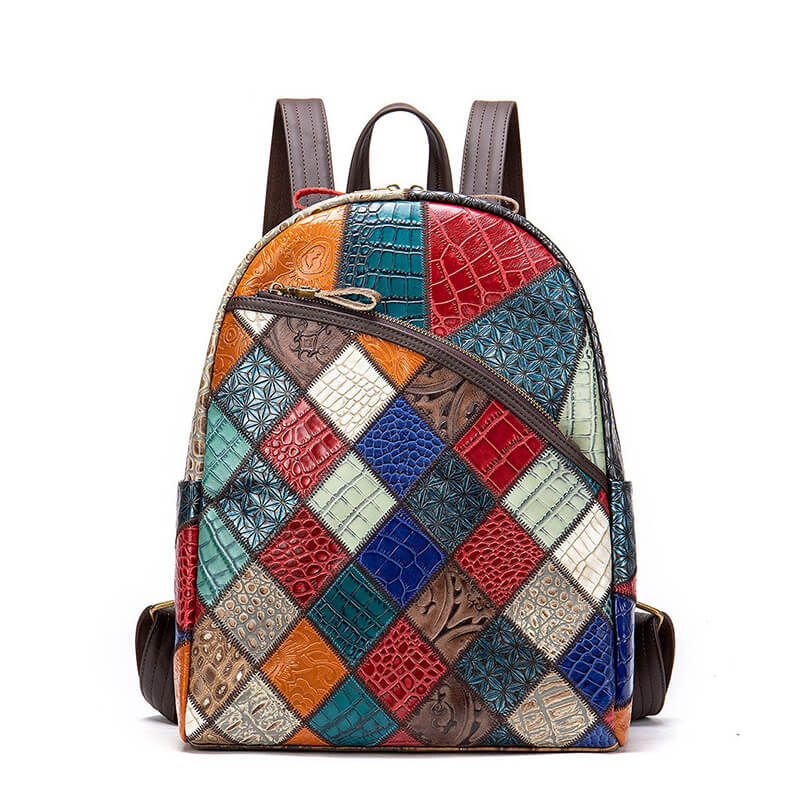 damen rucksack bunt