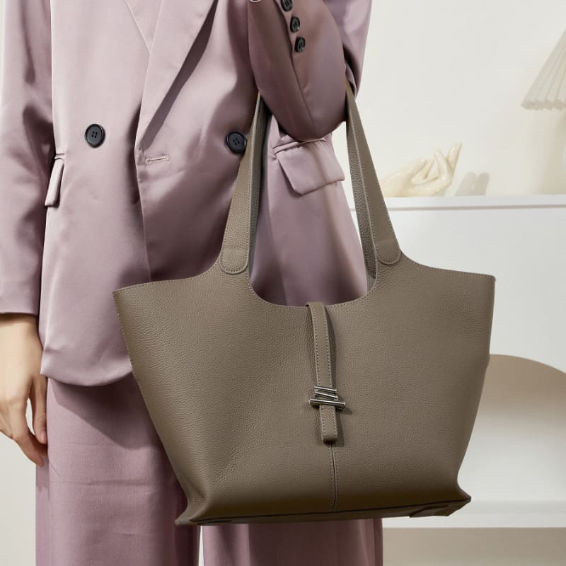 schultertasche damen groß leder