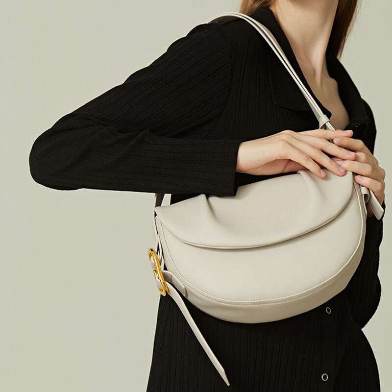 schultertasche damen leder