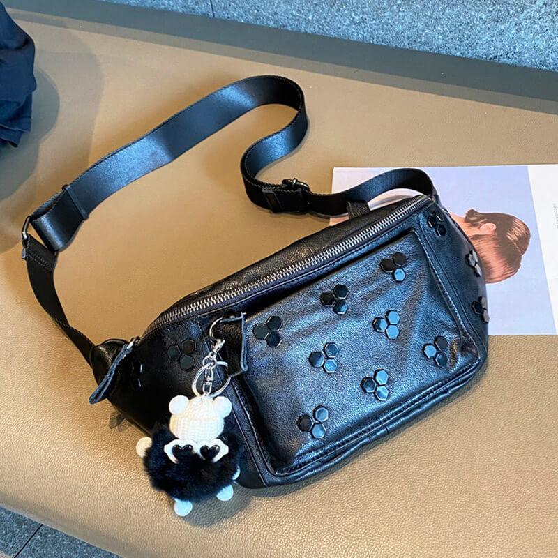 hüfttasche damen schwarz