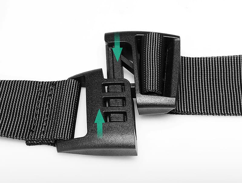 schwarze wasserdichte Brusttasche Umhängetasche Herren Oxford sportlich Brustbeutel