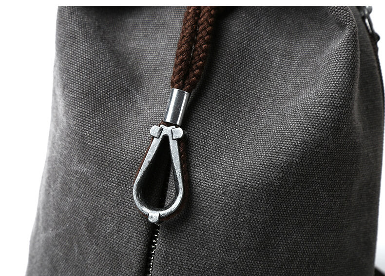 Segeltuch Brustbeutel Herren Umhängetasche Brusttasche Canvas