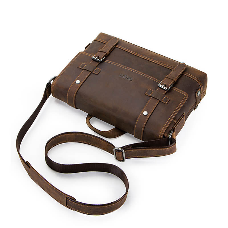 aktentasche herren leder braun