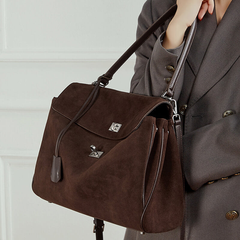 braune handtasche leder Umhängetasche