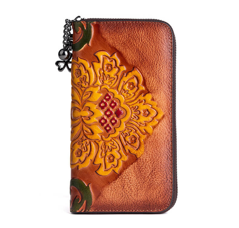 damen portemonnaie braun