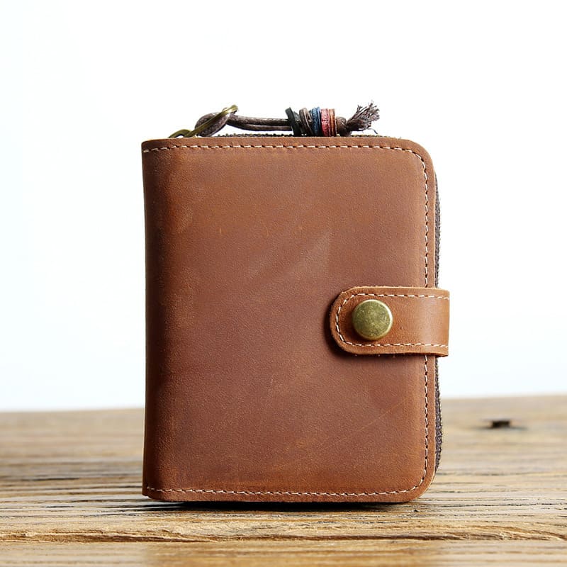 geldbörse herren klein leder