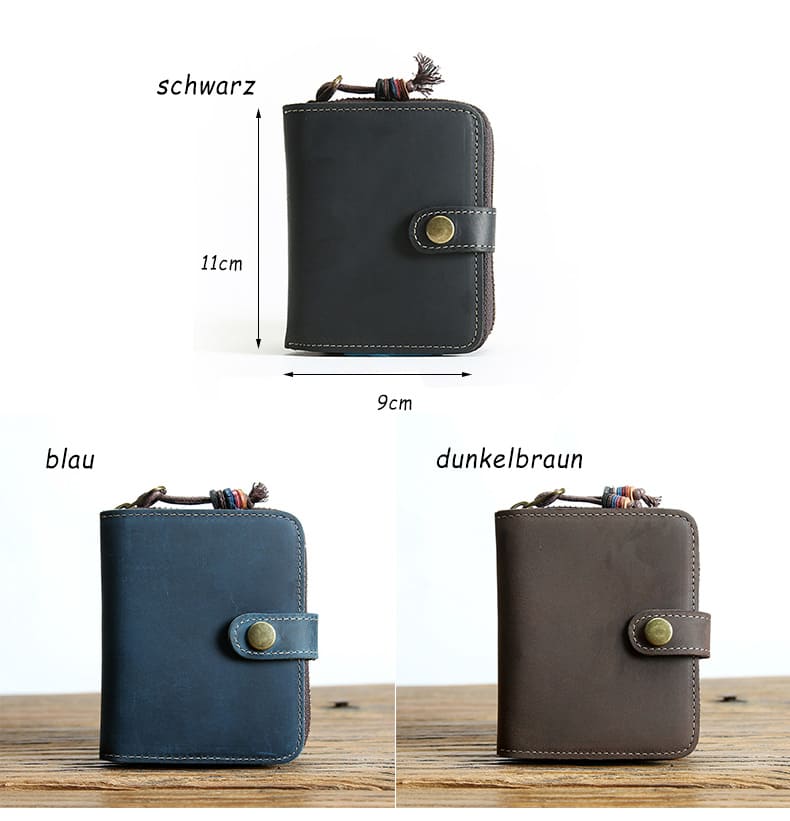 portemonnaie herren leder hochformat