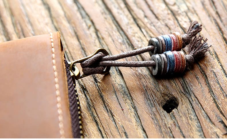 Vintage Geldbörse Herren Leder Geldbeutel Portemonnaie für Hosentasche