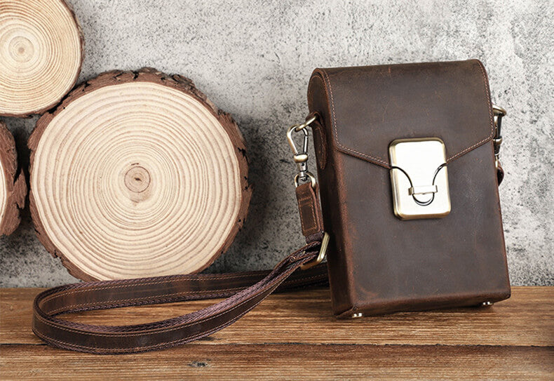 herren handytasche leder