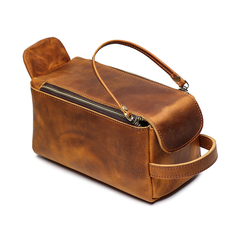 kulturtasche herren leder