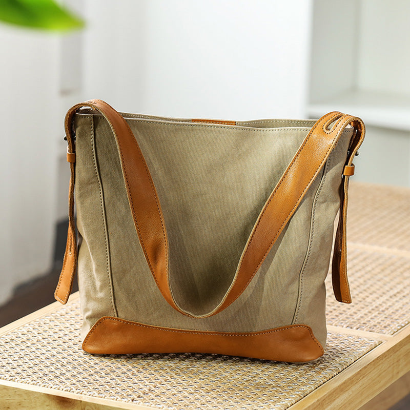 schultertasche damen canvas tasche