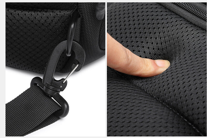 wasserdicht Brustbeutel Oxford Brusttasche Herren Outdoor Rucksack mit 1 Gurt