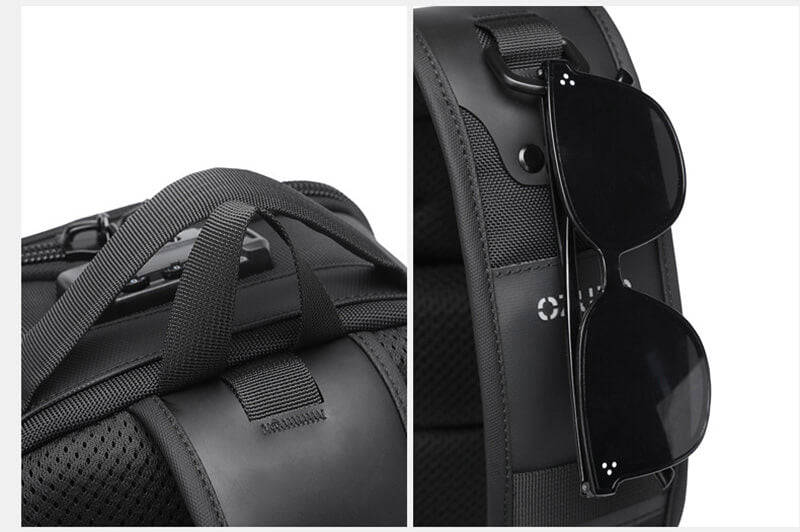 wasserdicht Brustbeutel Oxford Brusttasche Herren Outdoor Rucksack mit 1 Gurt