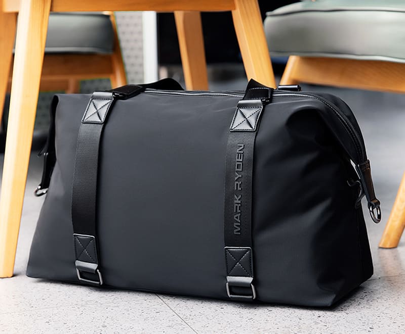 wasserdichte Oxford Reisetasche Freizeit Herren Umhängetasche mit Griff groß Sporttasche mit Nnassfach