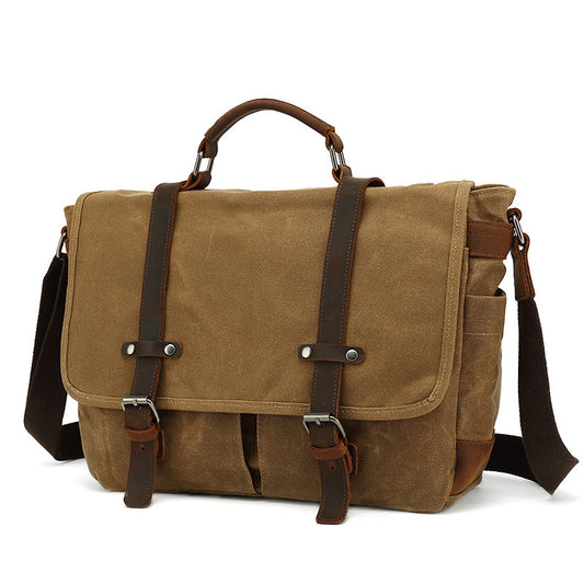 umhängetasche herren canvas
