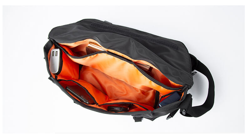 wasserdichte Umhängetasche Herren Oxford Kuriertasche für Reisen Outdoor Messenger Bag