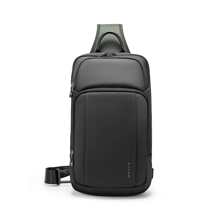 brusttasche herren grün