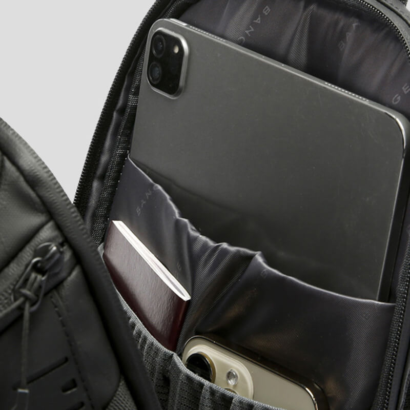 wasserdichte Brusttasche Herren Oxford Umhängetasche outdoor und sportlich