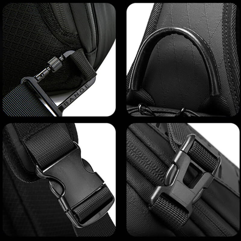 wasserdichte Brusttasche Herren Oxford Umhängetasche outdoor und sportlich