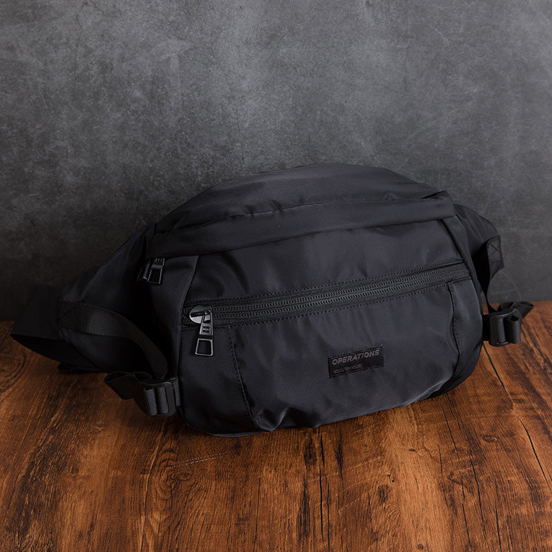 wasserdichte Brusttasche Rücken tragen Herren Umhängetasche aus Oxford Outdoor