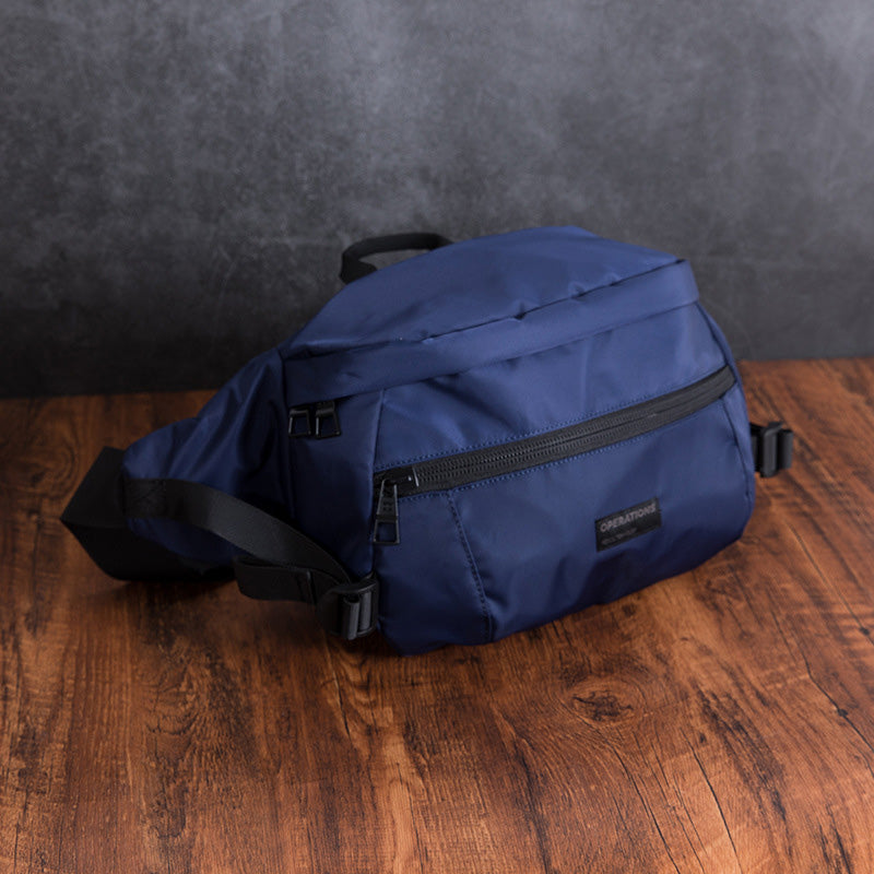 wasserdichte Brusttasche Rücken tragen Herren Umhängetasche aus Oxford Outdoor
