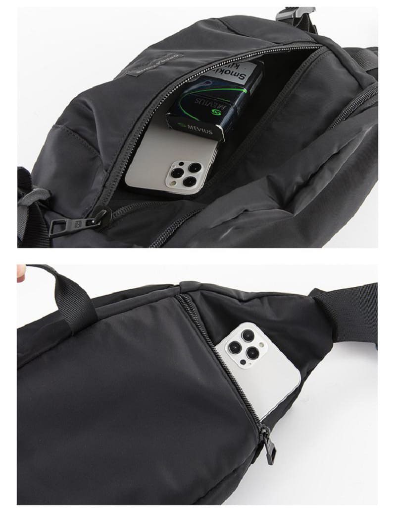 wasserdichte Brusttasche Rücken tragen Herren Umhängetasche aus Oxford Outdoor
