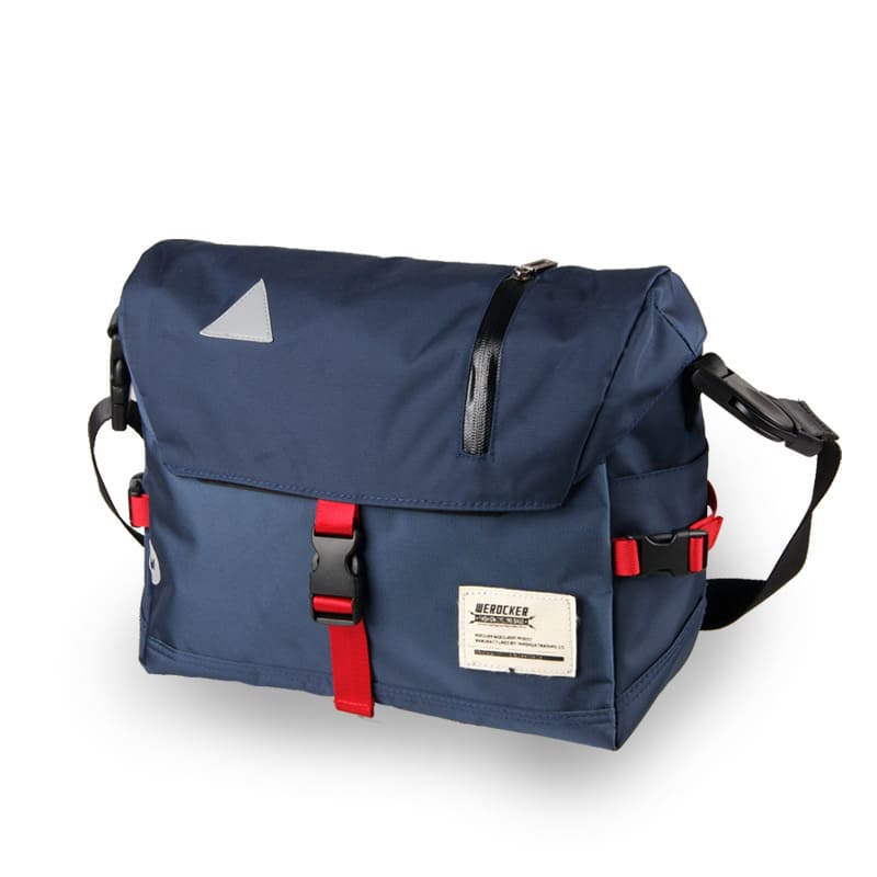 umhängetasche männer blau