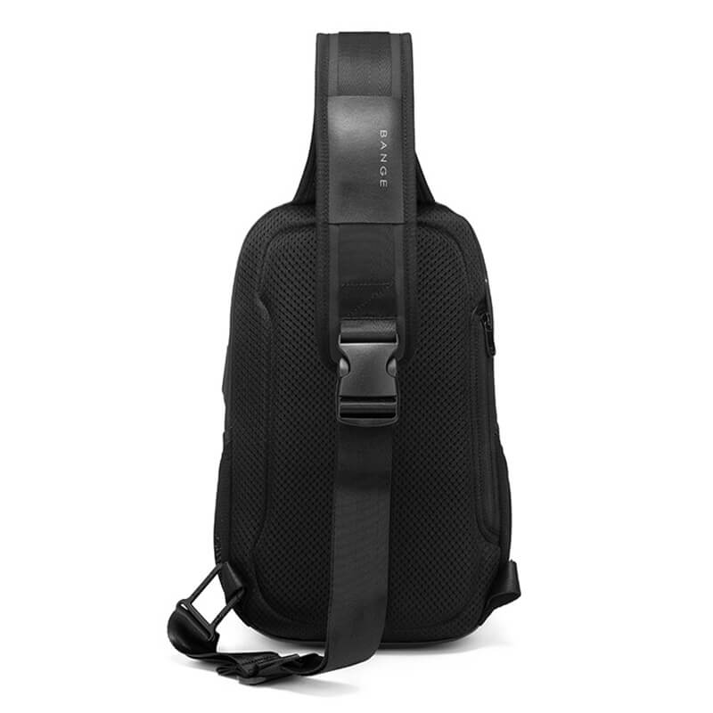 wasserdichter Brustbeutel Herren aus Oxford Brusttasche Rucksack mit 1 Gurt