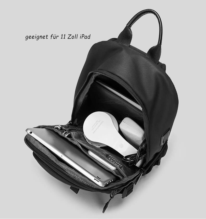 wasserdichter Brustbeutel Herren aus Oxford Brusttasche Rucksack mit 1 Gurt