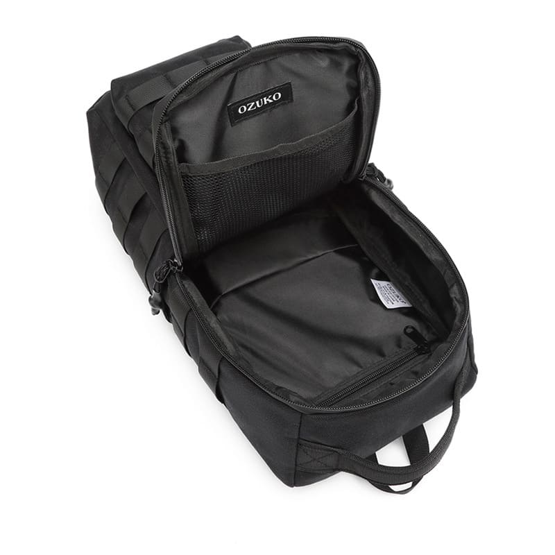 wasserdichter Herren Rucksack mit einem Gurt aus Oxford für Outdoor Brustbeutel