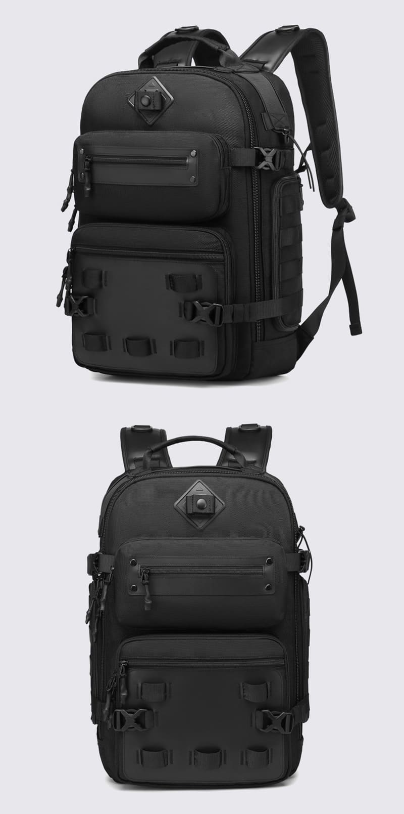 rucksack männer schwarz