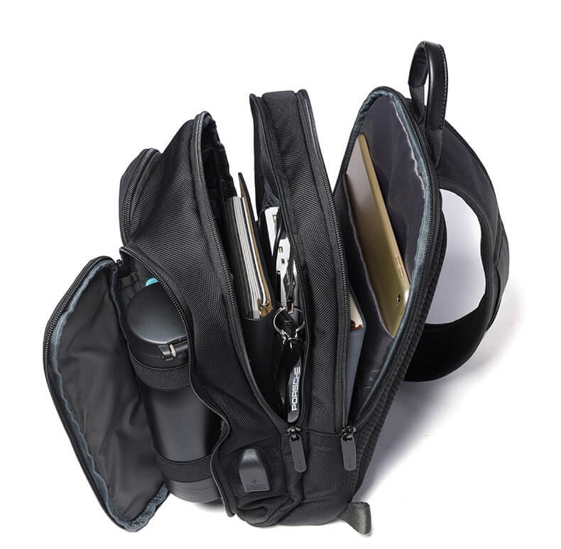 wasserdichter Herren Brusttasche aus Oxfod Rucksack mit 1 Gurt