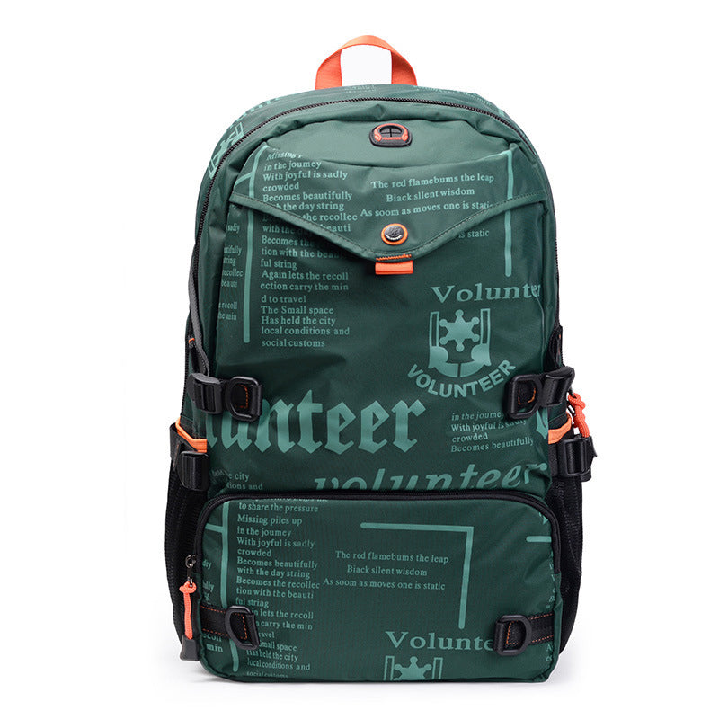 wasserdichter Herren Rucksack Oxford mit Hüftgurt für Reisen Outdoor