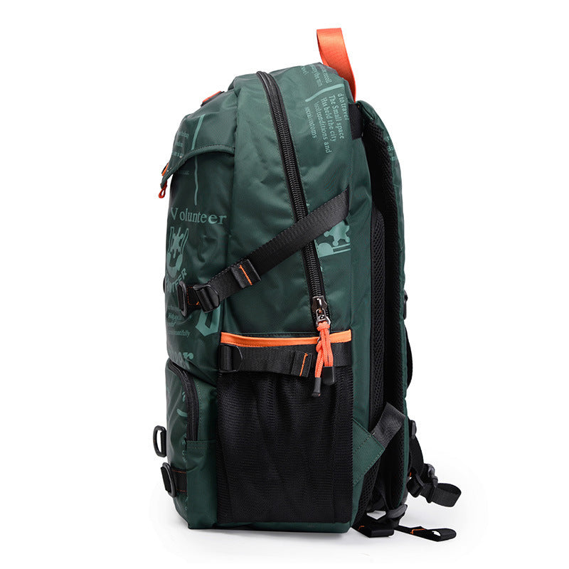 wasserdichter Herren Rucksack Oxford mit Hüftgurt für Reisen Outdoor