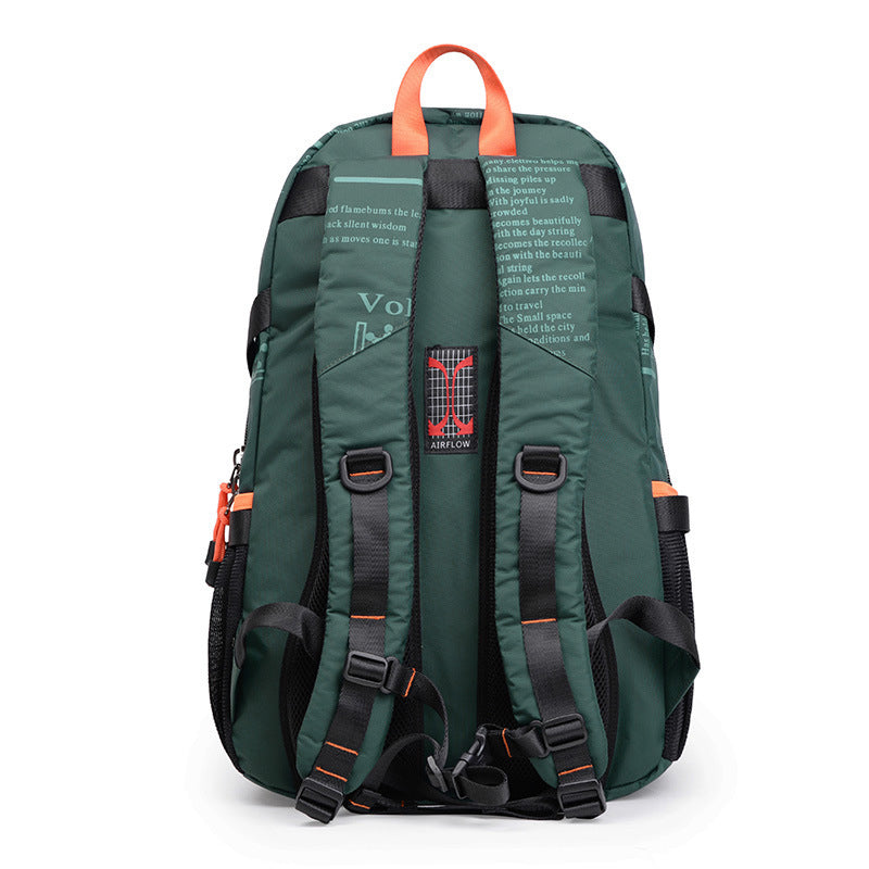 wasserdichter Herren Rucksack Oxford mit Hüftgurt für Reisen Outdoor