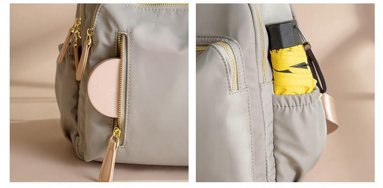 wasserdichter Rucksack Damen Oxford Damenrucksack für Alltag